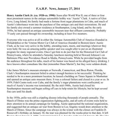 2014 01-27 Weekly News