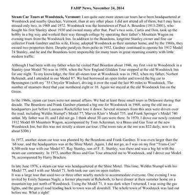 2014 11-24 Weekly News