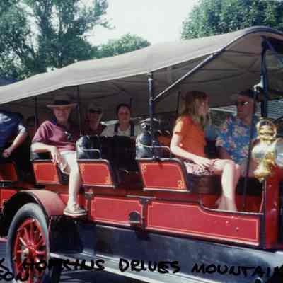 2002 - Stanley Mountain Wagon rides at the Steam Team picnic