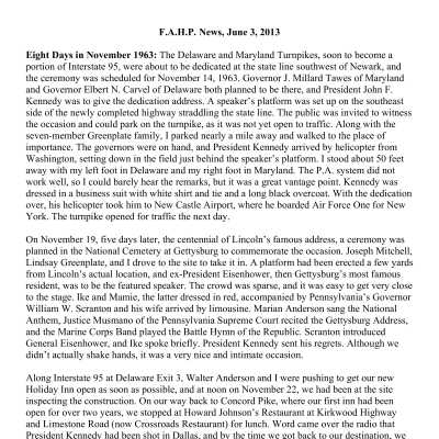 2013 06-03 Weekly News