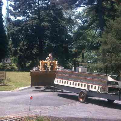 Magic Age of Steam - the arrival of the "Robert E. Lee", 1973