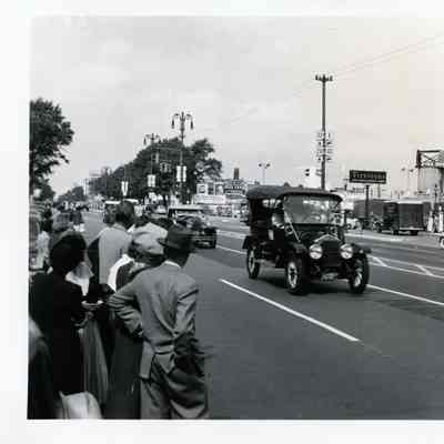 1949 Glidden Tour - 1911 White at the start of the Richmond, VA, parade