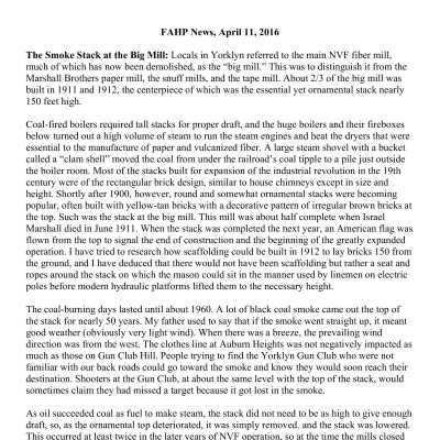 2016 04-11 Weekly News