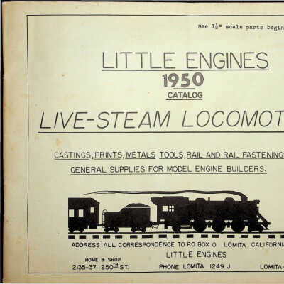 1950 Little Engines catalog