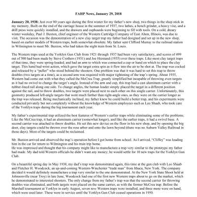 2018 01-29 Weekly News