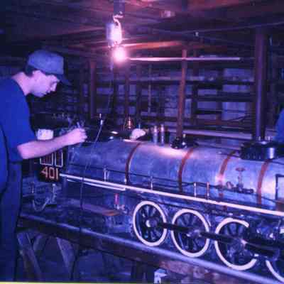 2005 - Herman Feissner, Brian Crozier and Steve Jensen at Steam Team work day