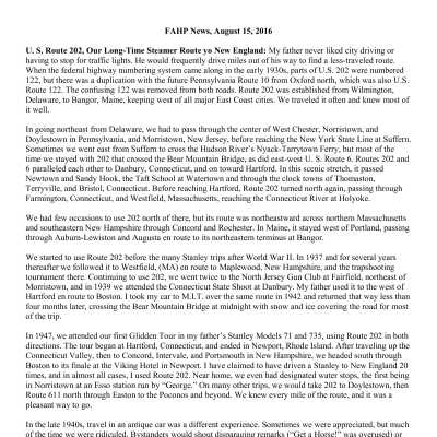 2016 08-15 Weekly News
