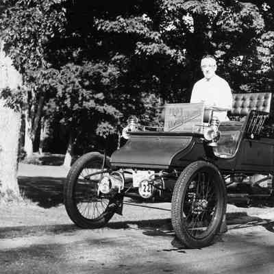 1955 Steam Car Meet - 1903 Stanley with E Robertson