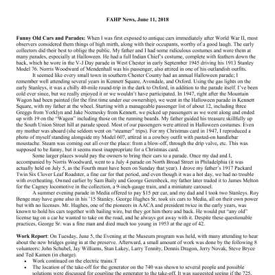 2018 06-11 Weekly News