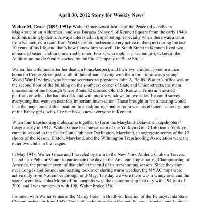 2012 04-30 Weekly News