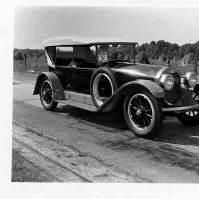 1949 Glidden Tour - Austin James and his 1920 Locomobile