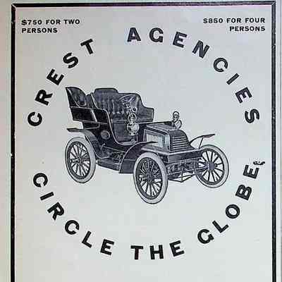 1903 advertisement for Crest