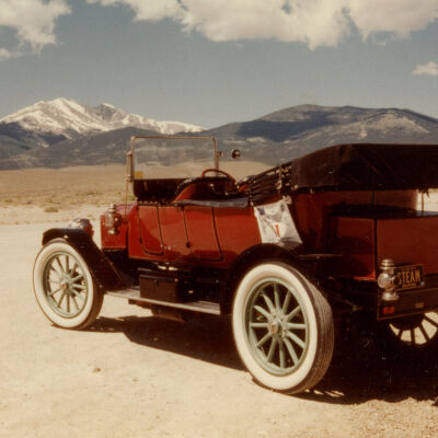1982 Transcontinental Tour - 1912 Stanley Model 87 near Baker, NV