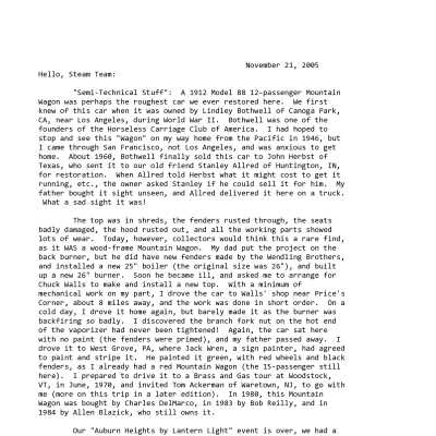 2005 11-21 Weekly News