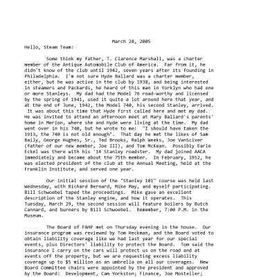 2005 03-28 Weekly News