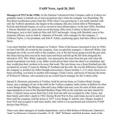 2015 04-20 Weekly News