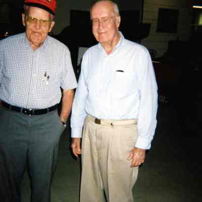 2006 - Thomas C Marshall, Jr., and Jim Weidenhammer at work session