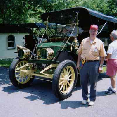 2007 - Bill Schwoebel at the Auburn Heights Steam Car Tour