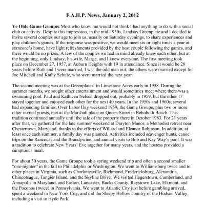 2012 01-02 Weekly News