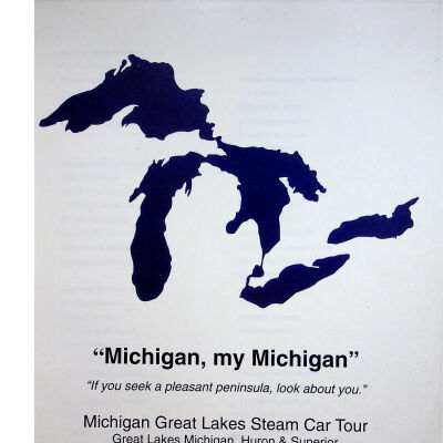 2011 Steam Car Tour tour book cover