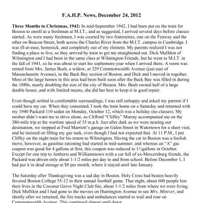 2012 12-24 Weekly News