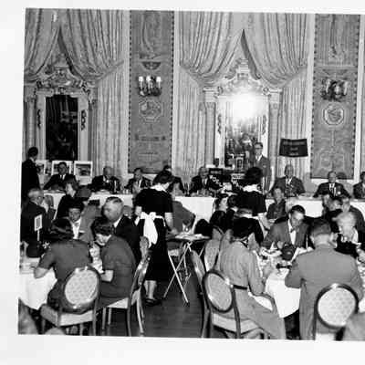 1949 Glidden Tour - awards ceremony at in the Gold Ballroom of the Hotel DuPont
