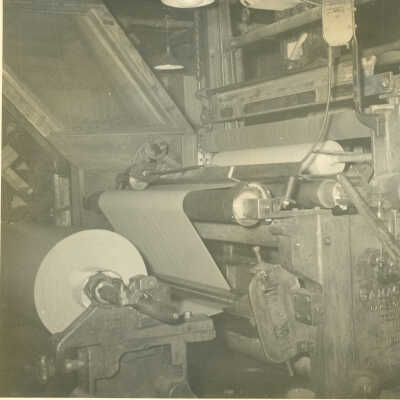 Crowell Tape Mill Cameron slitter machine
