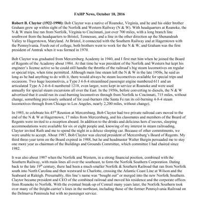 2016 10-10 Weekly News