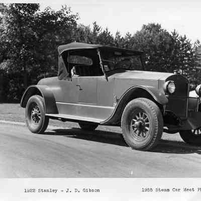 1955 Steam Car Meet - 1922 Stanley with JD Gibson