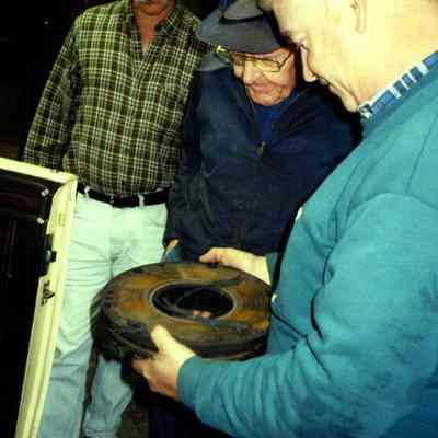 2000 - Tom Cannard, Thomas C. Marshall, Jr., and Bill Schwoebel at a Steam Team work session