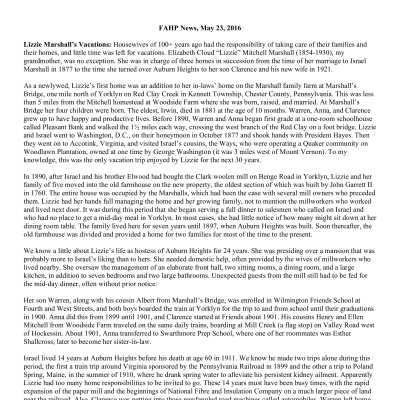 2016 05-23 Weekly News