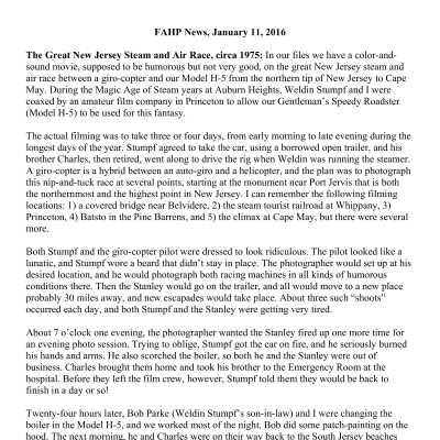 2016 01-11 Weekly News