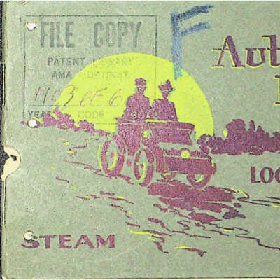 1903 Automobile Parts - Locke Regulator Company