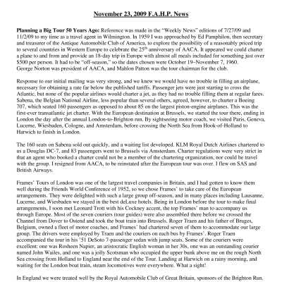 2009 11-23 Weekly News