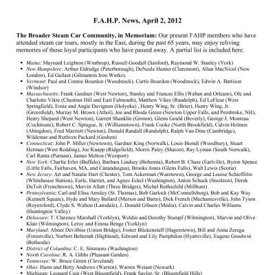 2012 04-02 Weekly News