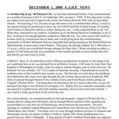 2008 12-01 Weekly News