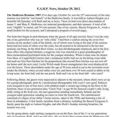 2012 10-29 Weekly News