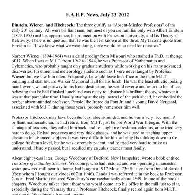 2012 07-23 Weekly News