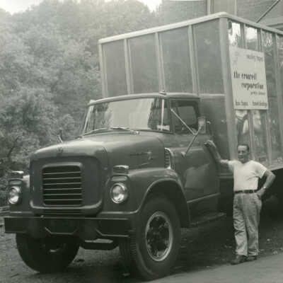Bill Johnson, delivery truck driver of Crowell Tape Company