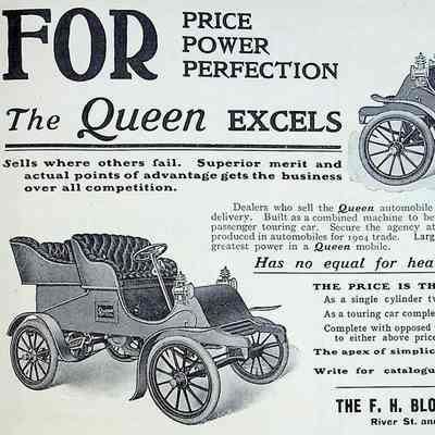 1903 advertisement for Queen