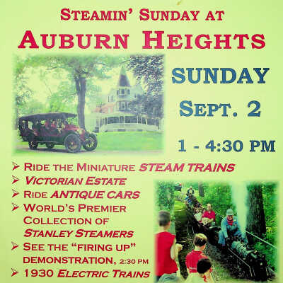 2007 - flyer for September Steamin' Day