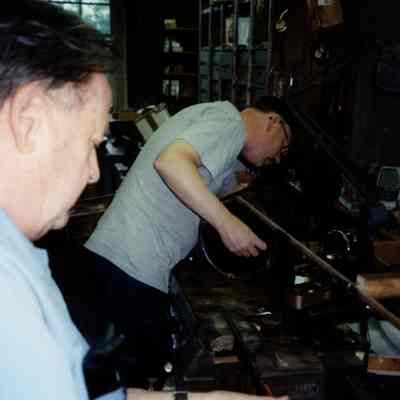 2003 - Steam Team work session with Ed Hoffmeister and Jerry Lucas