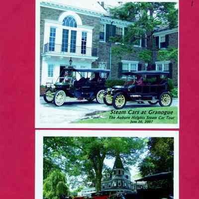 2007 - Auburn Heights Steam Car Tour visits Granogue