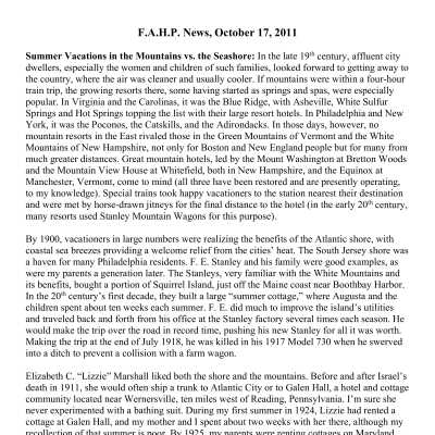 2011 10-17 Weekly News
