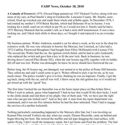 2010 10-18 Weekly News