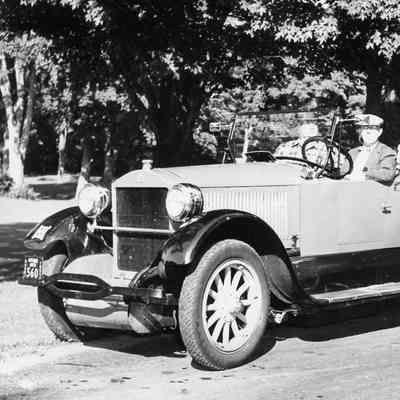 1955 Steam Car Meet - 1924 Stanley with HD Marcotte