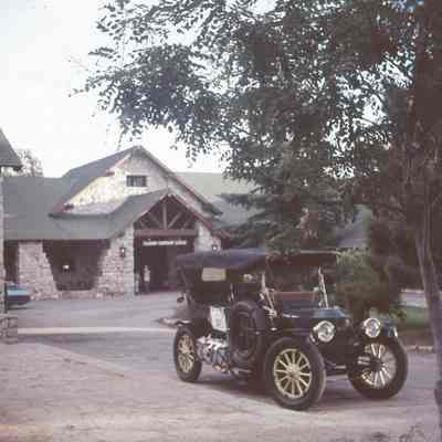 1972 Transcontinental Tour - 1912 Stanley Model 87 at Grand Canyon Lodge