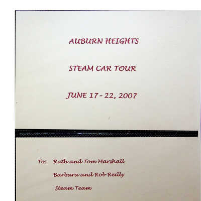 2007 Steam Car Tour (Marshall Museum) Photo Album