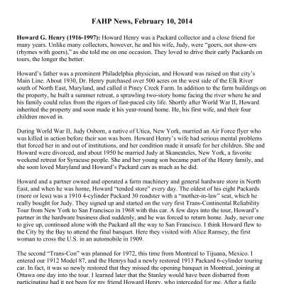 2014 02-10 Weekly News