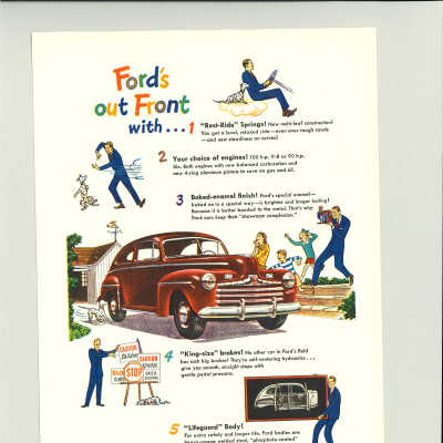 Ford advertisement in National Geographic